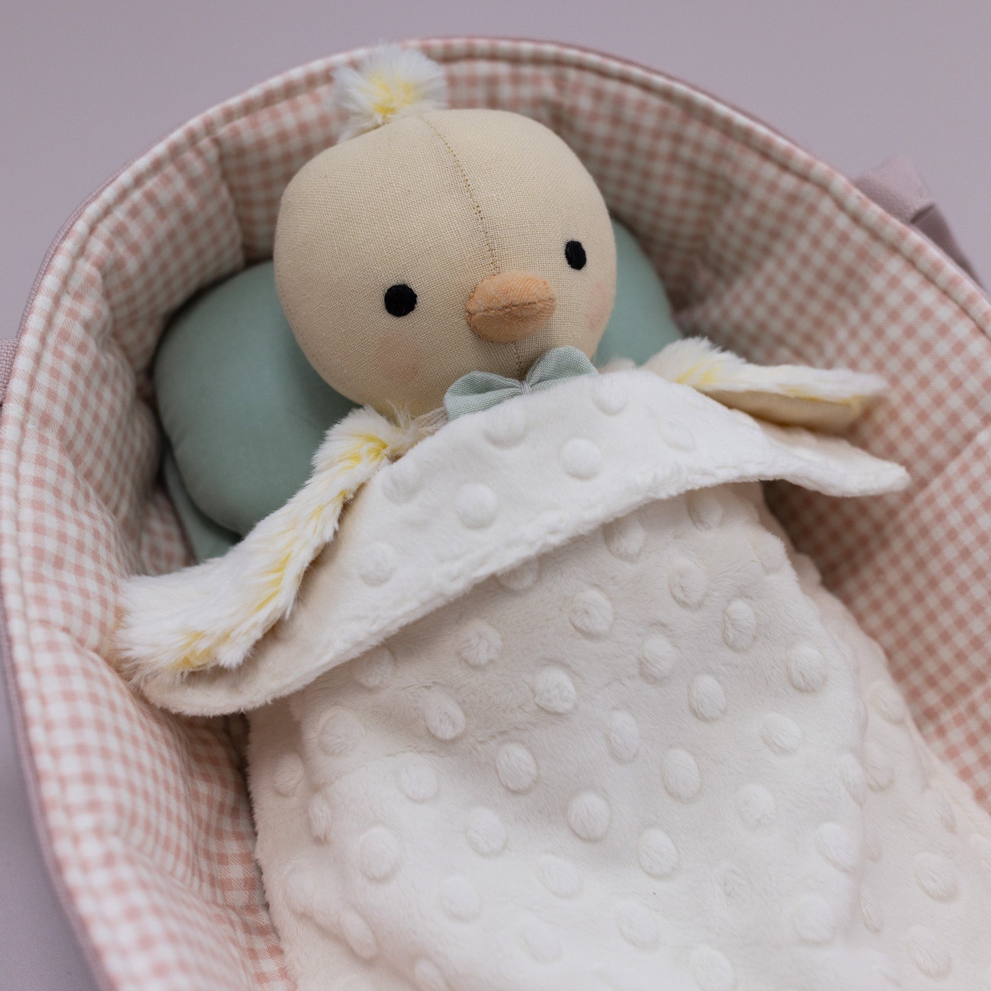 Doll bed sewing pattern - Studio Seren