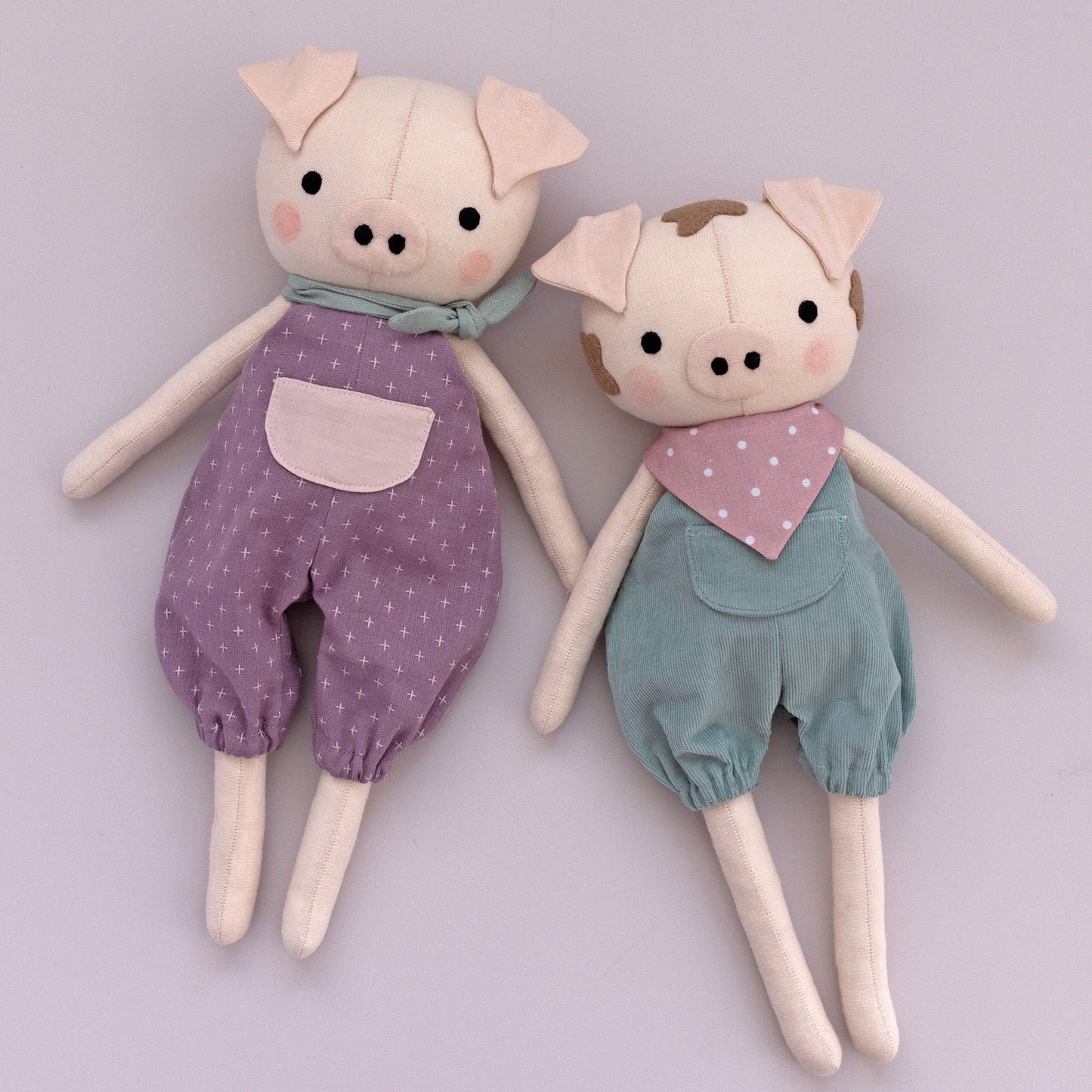 Pig sewing pattern - Studio Seren