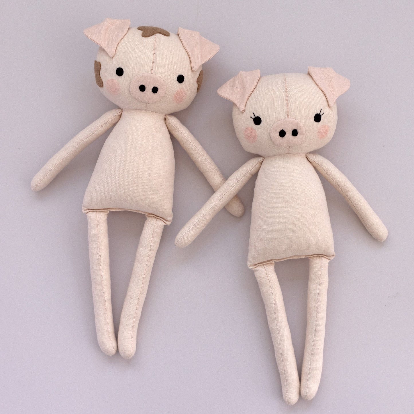 Pig sewing pattern - Studio Seren