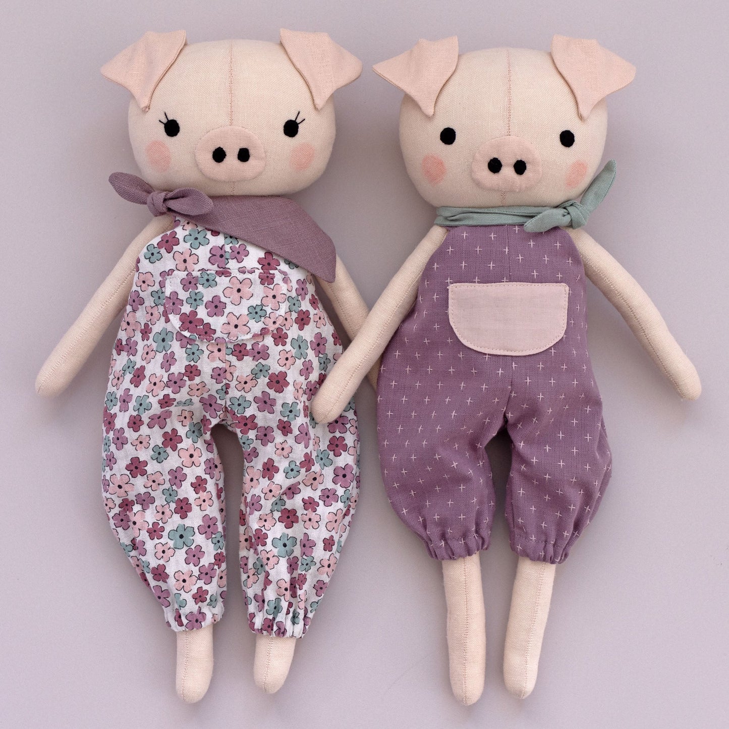 Pig sewing pattern - Studio Seren