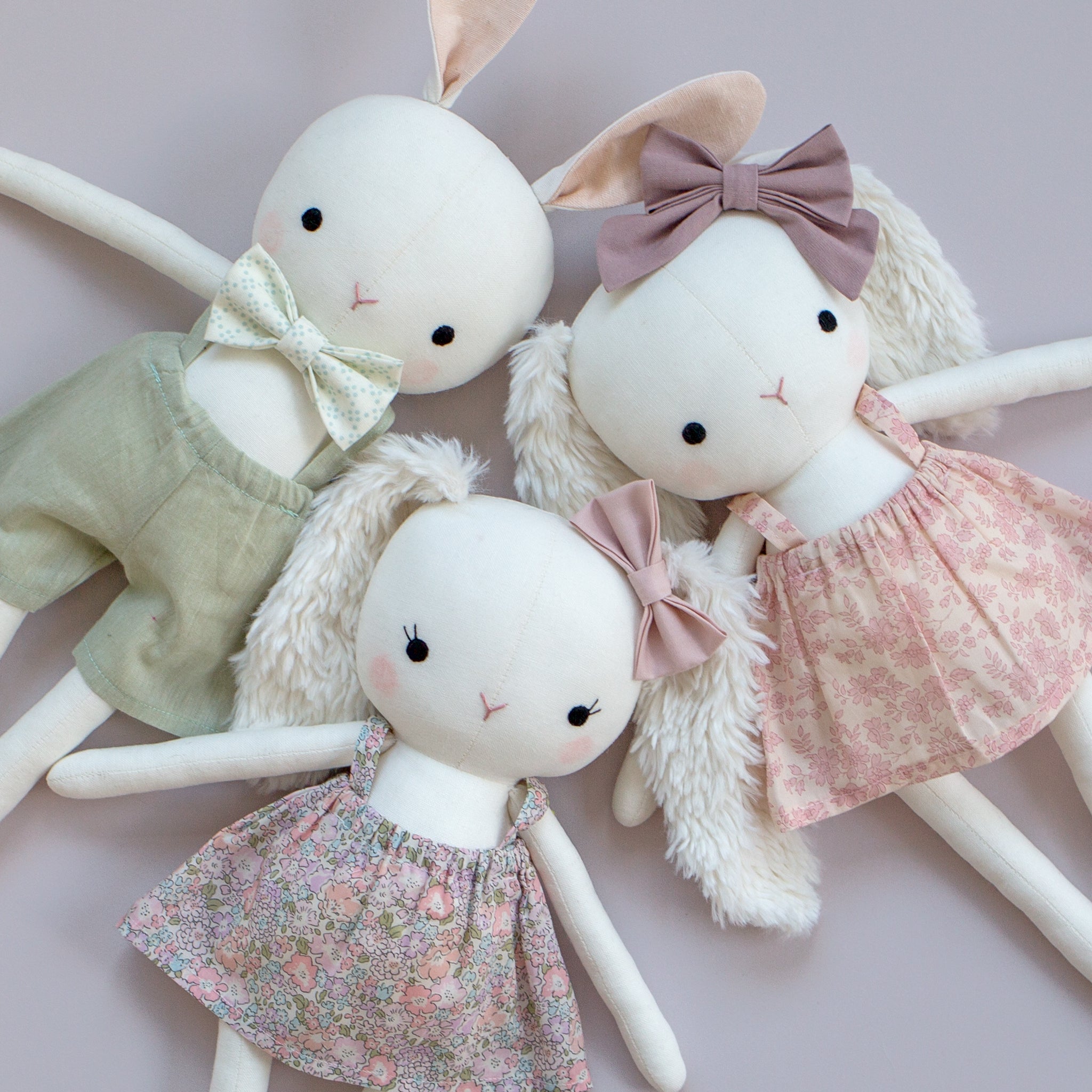 Cloth store bunny doll