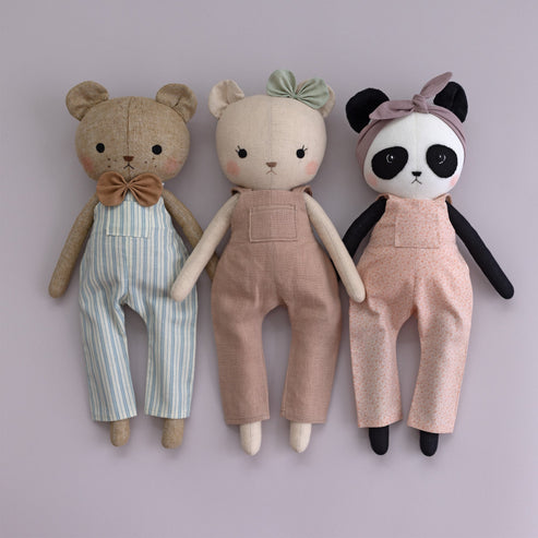 Teddy bear sewing pattern – Studio Seren