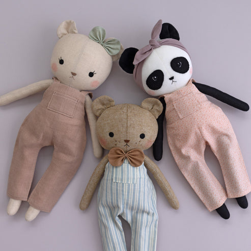 Teddy bear sewing pattern – Studio Seren